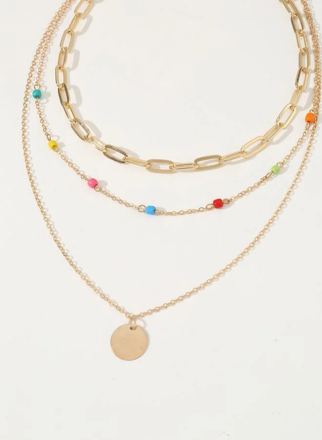 تايك تو طقم قطعتين عقود متعددة الطبقات